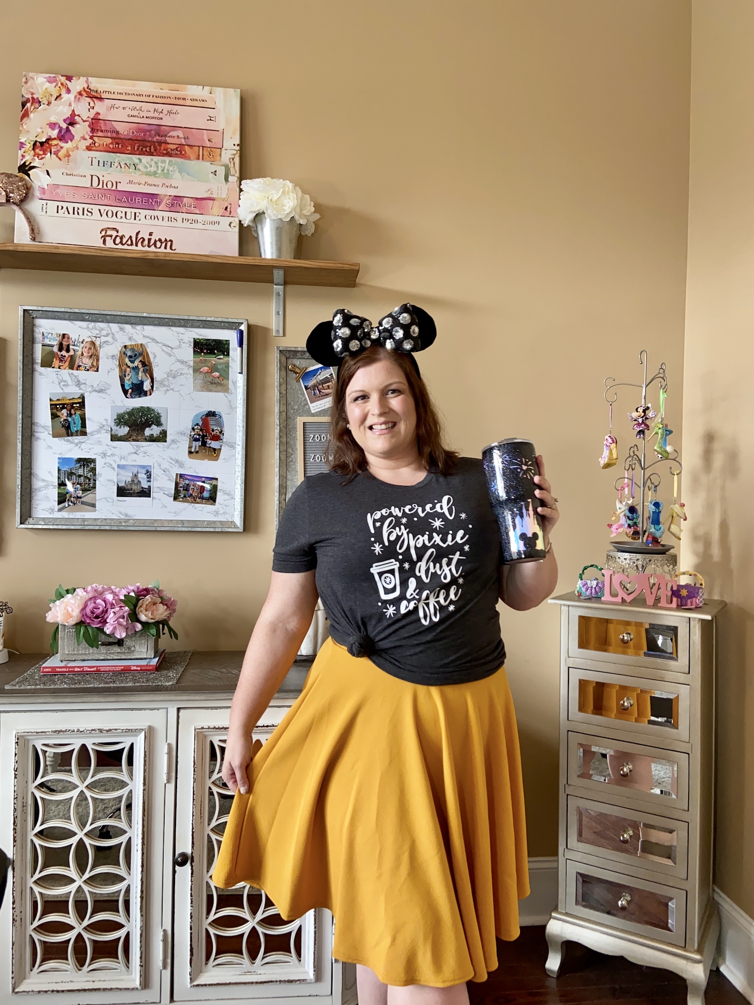 Coffee and Pixie Dust Disney Mom Outfit