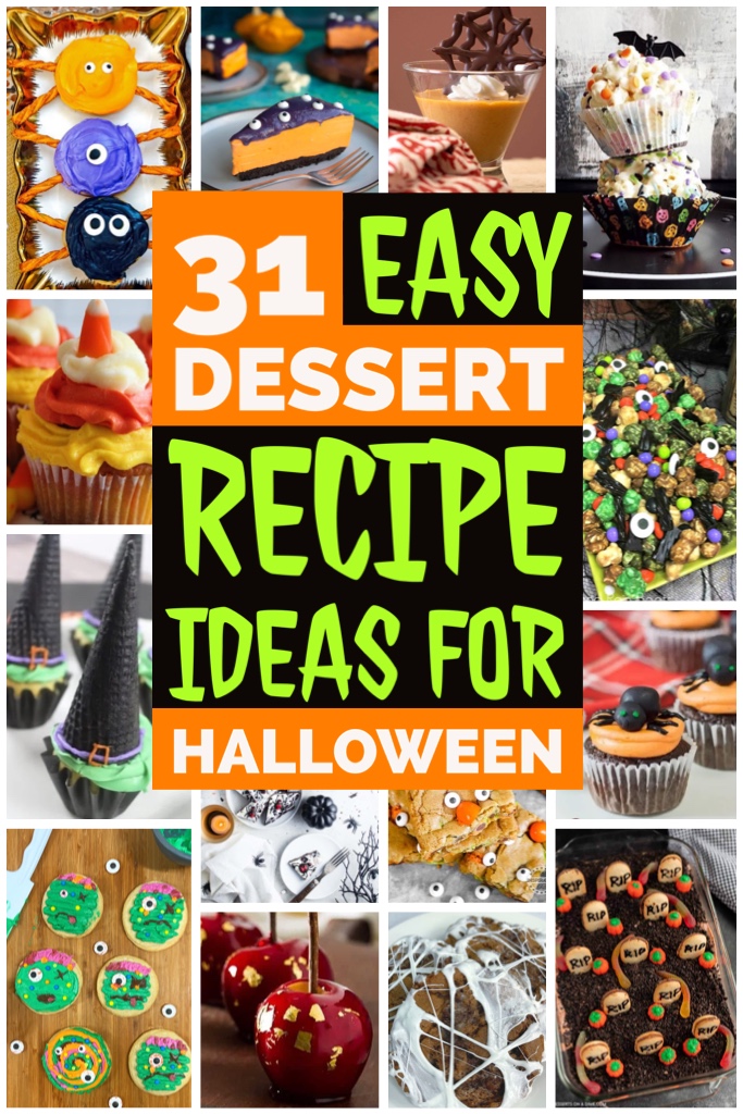 Pinterest 31 Recipes for Halloween