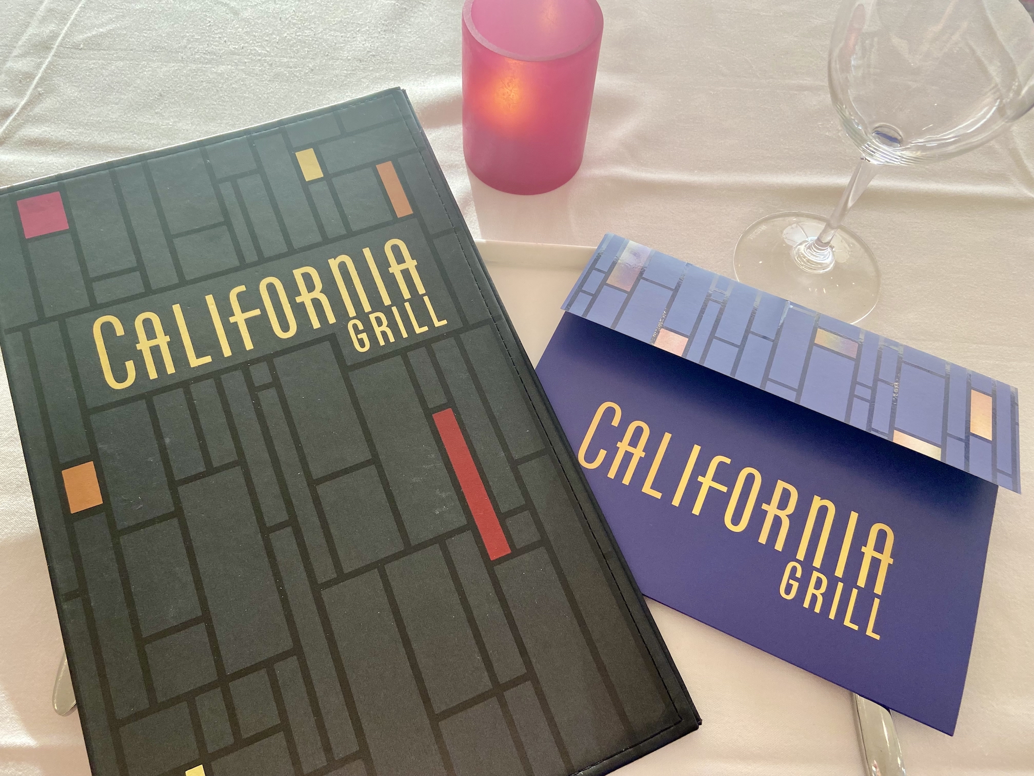 California Grill Menus