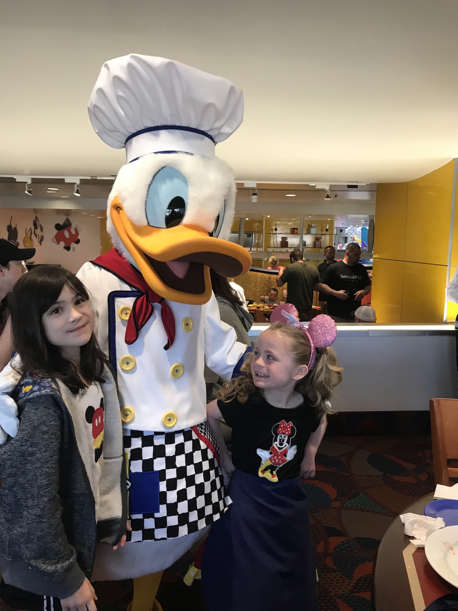 Donald at Chef Mickey's