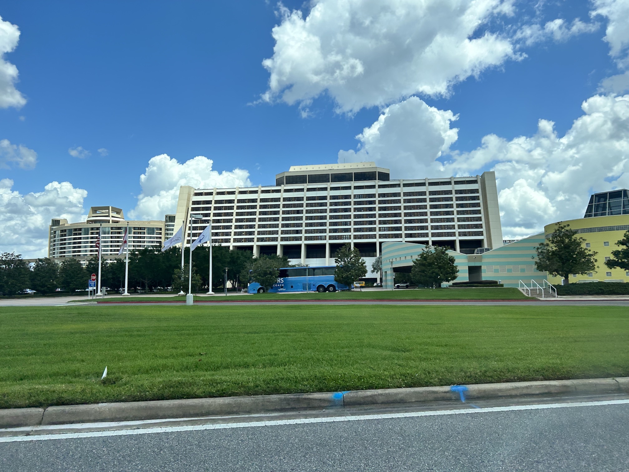 Exterior of the Contemporary Resort at Walt Disney World