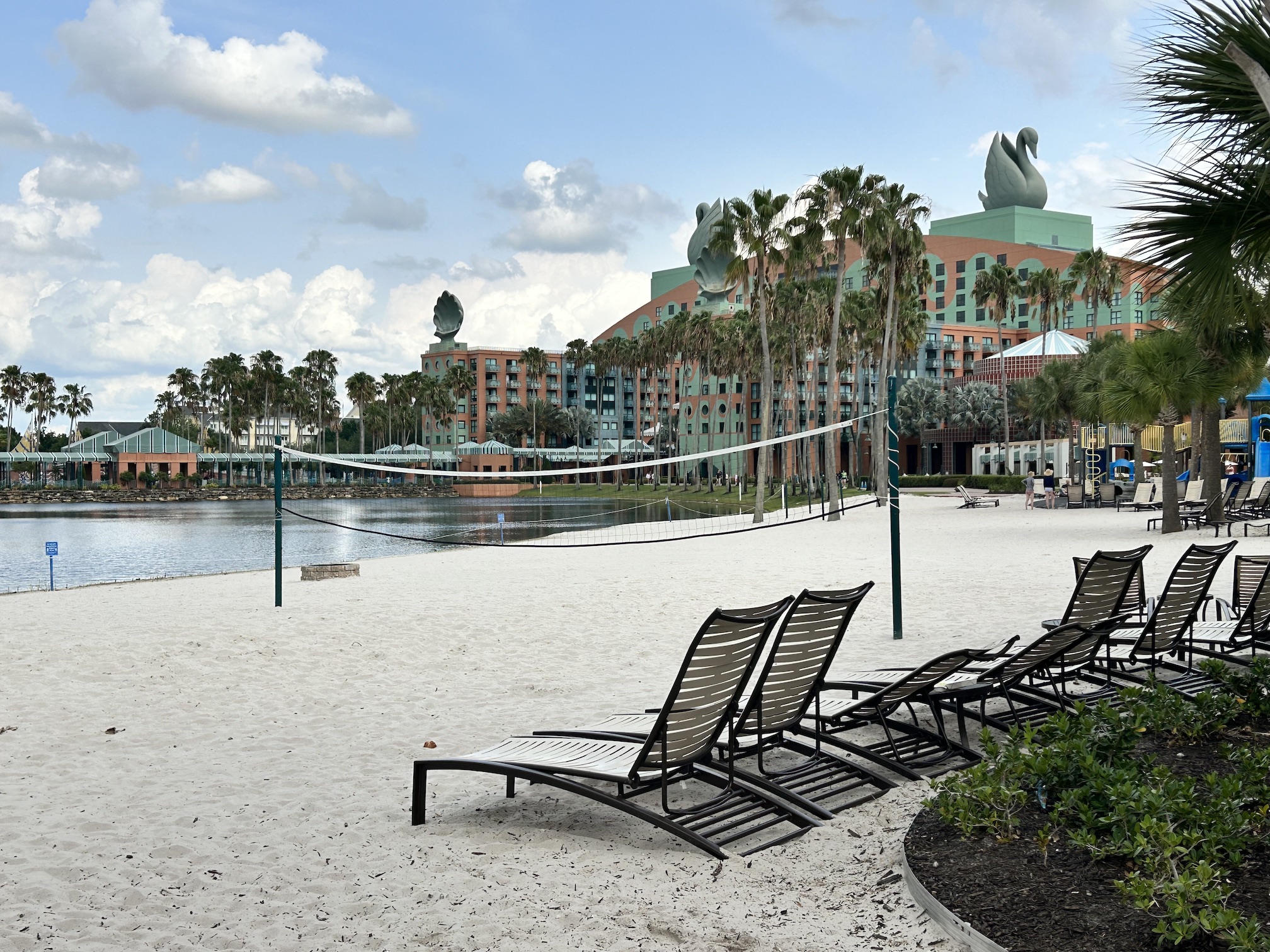 Beach at the Swan & Dolphin Hotel