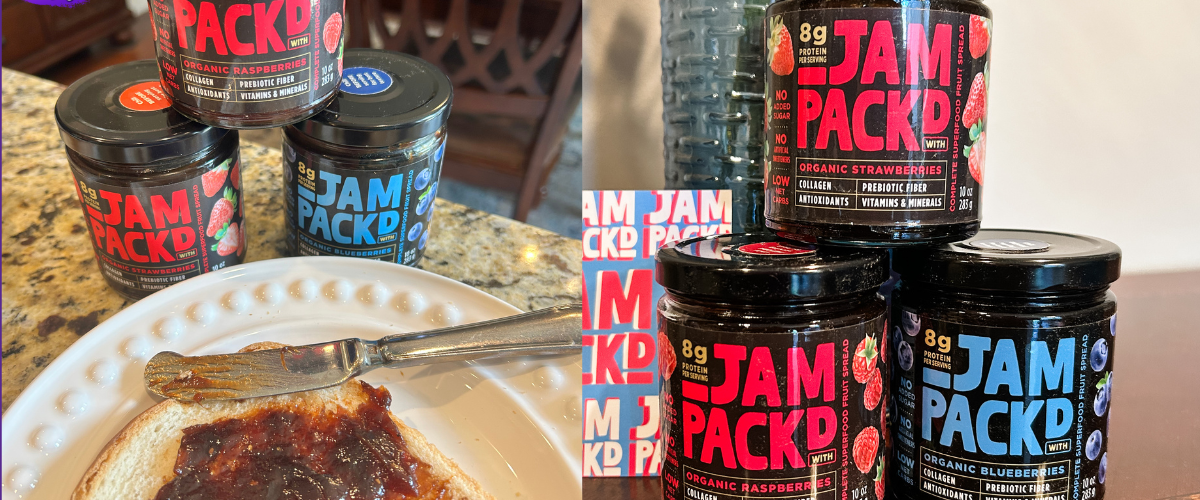 Jam Packd Jams Review: A Better PB&J with Superfood Fruit Spreads!